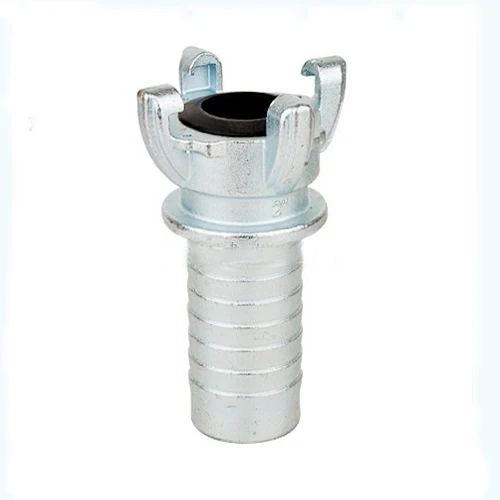 hose end with ferrules Ground joint coupling