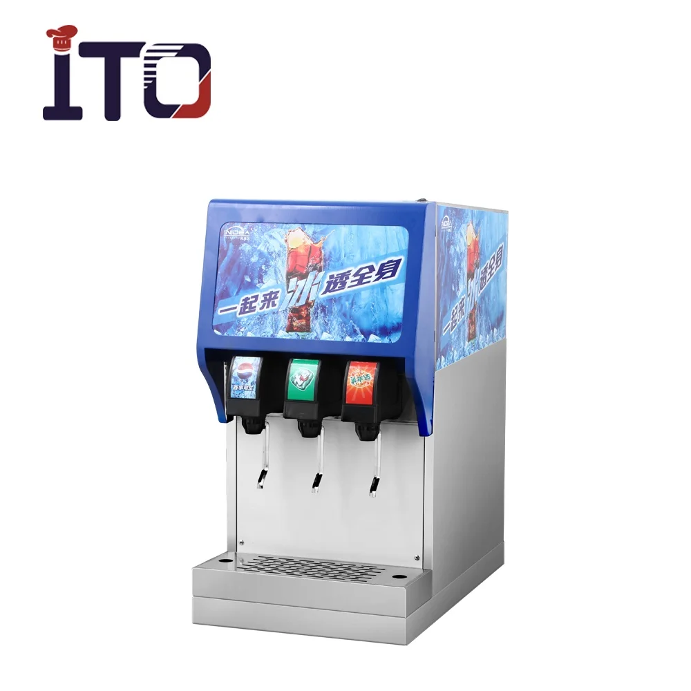 Lowest price soda fountain dispenser/soda machine with best service # IKL-J3 BB