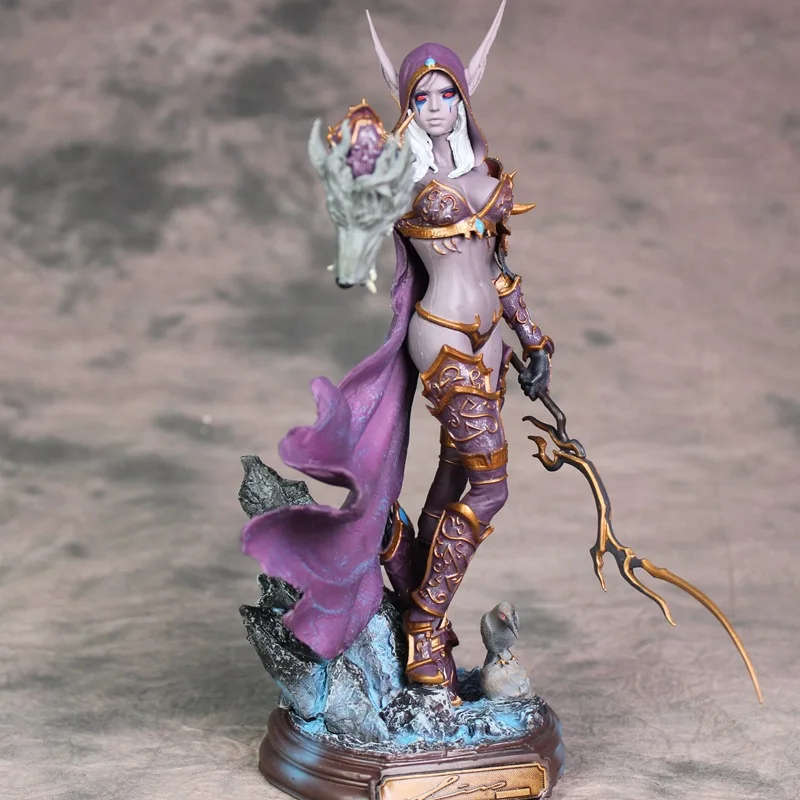 Good quality World Of Warcraft Undead Queen Sylvanas Windrunner Action Figures