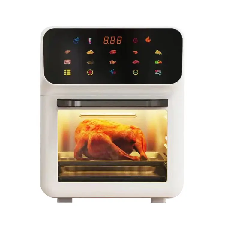 High Quality 10L 1300W Food Grade Kitchen Appliances Digital Without Oil Electric Air Fryer Toaster Oven