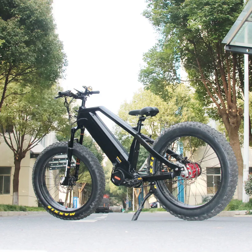 Новый 48 В 1000 Вт BAFANG M620 электрический велосипед с двумя батареями 30 А/ч 160 км внедорожный Гибридный электровелосипед 5 скоростями