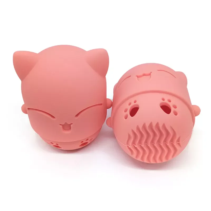 Makeup Sponge Display Rack Cosmetic Blender Sponge Case Puff Holder Soft Silicone Powder Puff Drying Holder Egg Stand Beauty Pad
