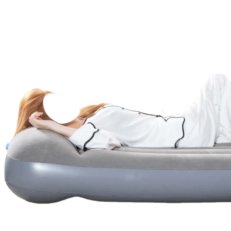 Outdoor Comfortable Foolding Portable Inflatable Mattress Bed Sleeping Mattress For Camping