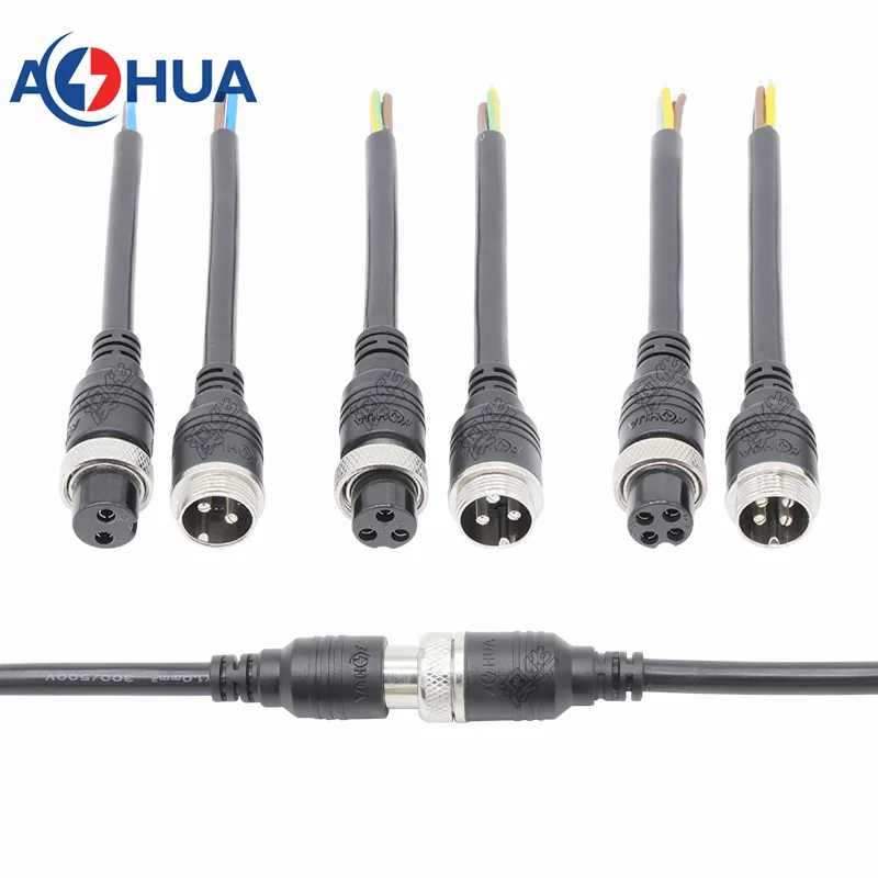 Водонепроницаемый паяльный разъем для крепления на панели, штекер 3, 4, 5 контактов, пластиковый круговой разъем