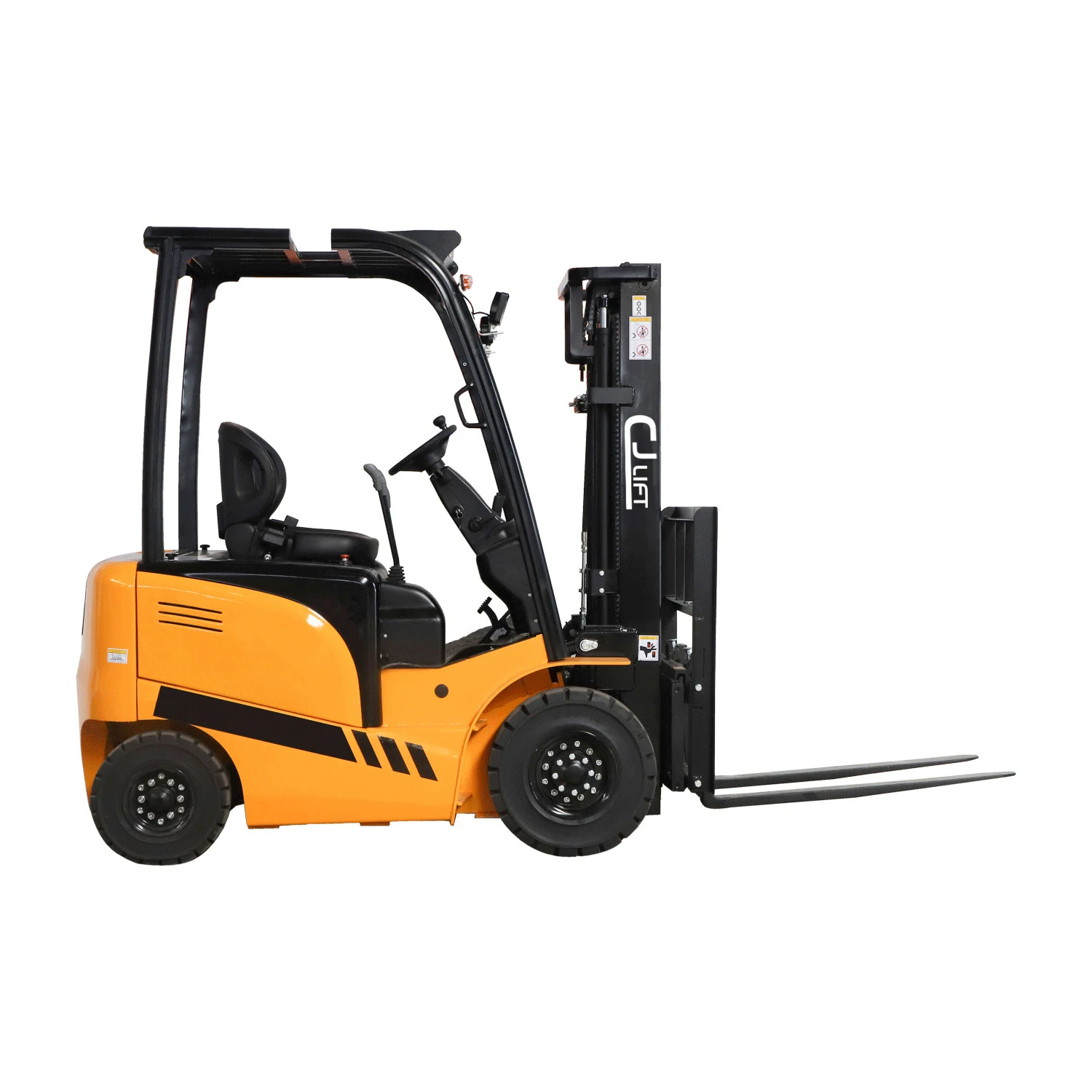 Narrow aisle forklift 4 way reach stacker four direction 2.5ton 2500kg capacity electric reach forklift