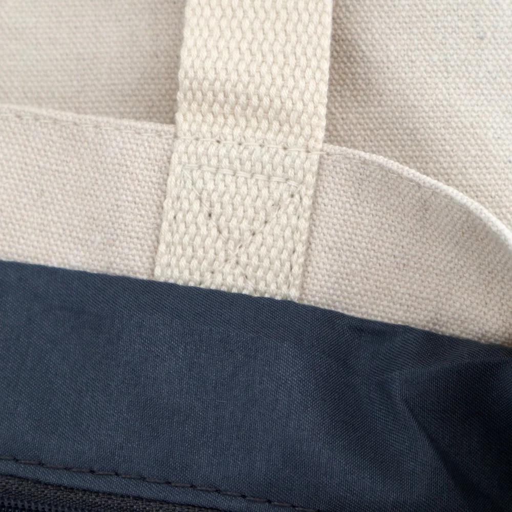 Customized 450gsm 100% cotton canvas with shiny pu shopping bag silk printing tote bag webbing handle reusable bag for women