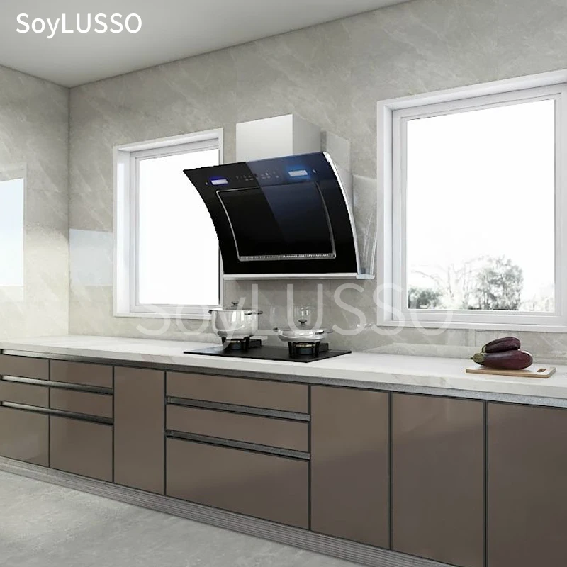 SOYLUSSO China Manufacturer Customized Design Middle Density Fiber Board With Hpl Kitchen Cabinet