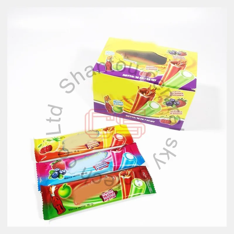 custom gummy fancy sweets candy chew soft candy
