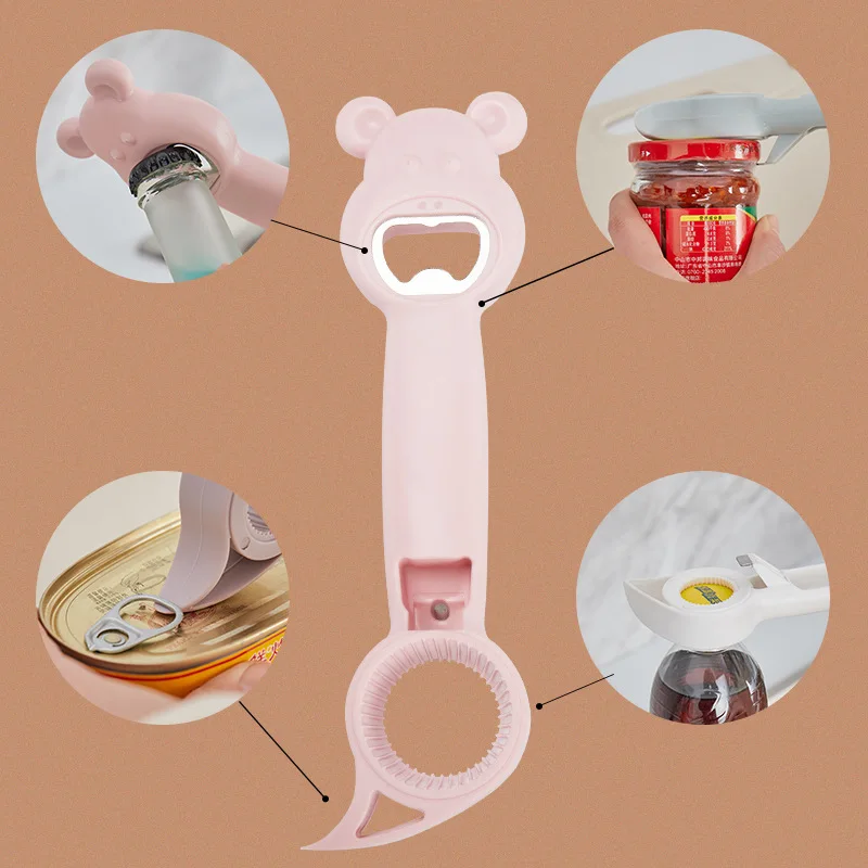 hot selling beer beverage opener multi-purpose can opener red wine opener