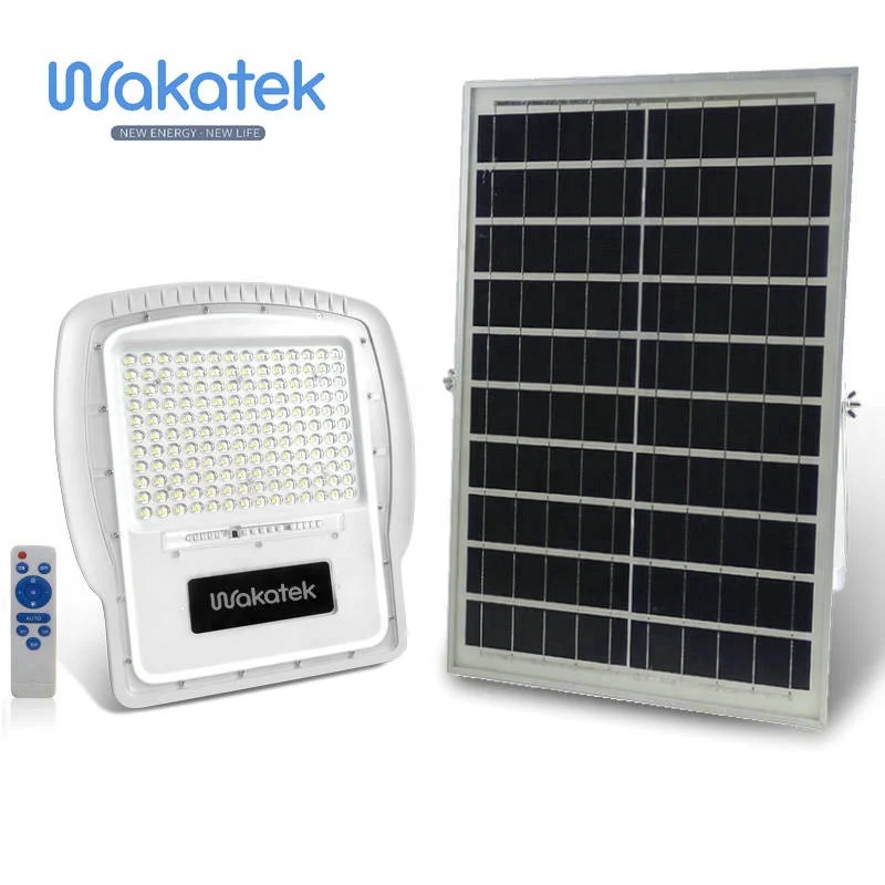 Наружный светодиодный уличный фонарь WAKATEK 300 Вт садовый светильник на солнечной батарее наружное украшение для сада