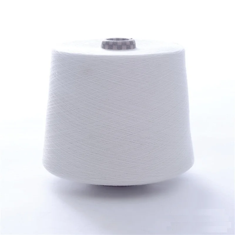 Factory price blended TR yarn polyester viscose blended spun yarn