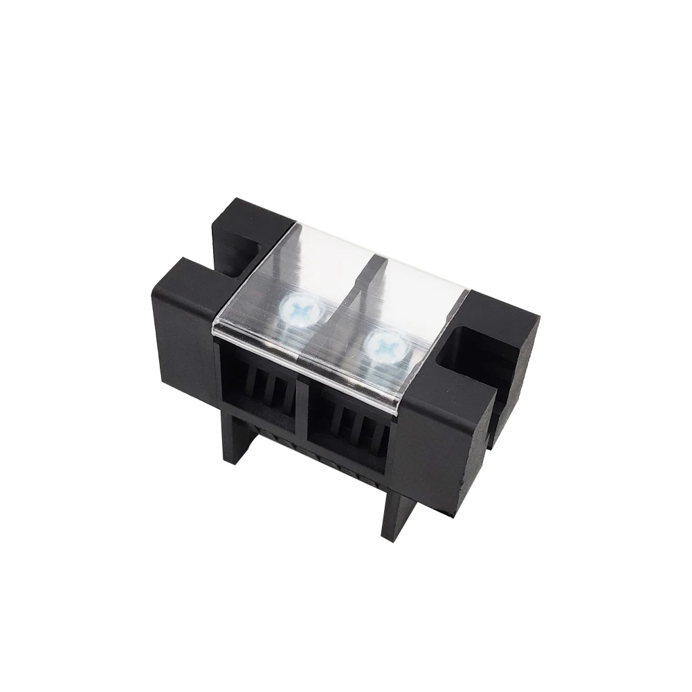 100A Battery Terminal Feed Through Block 2 Way Positive Pole And Negative Pole Connector