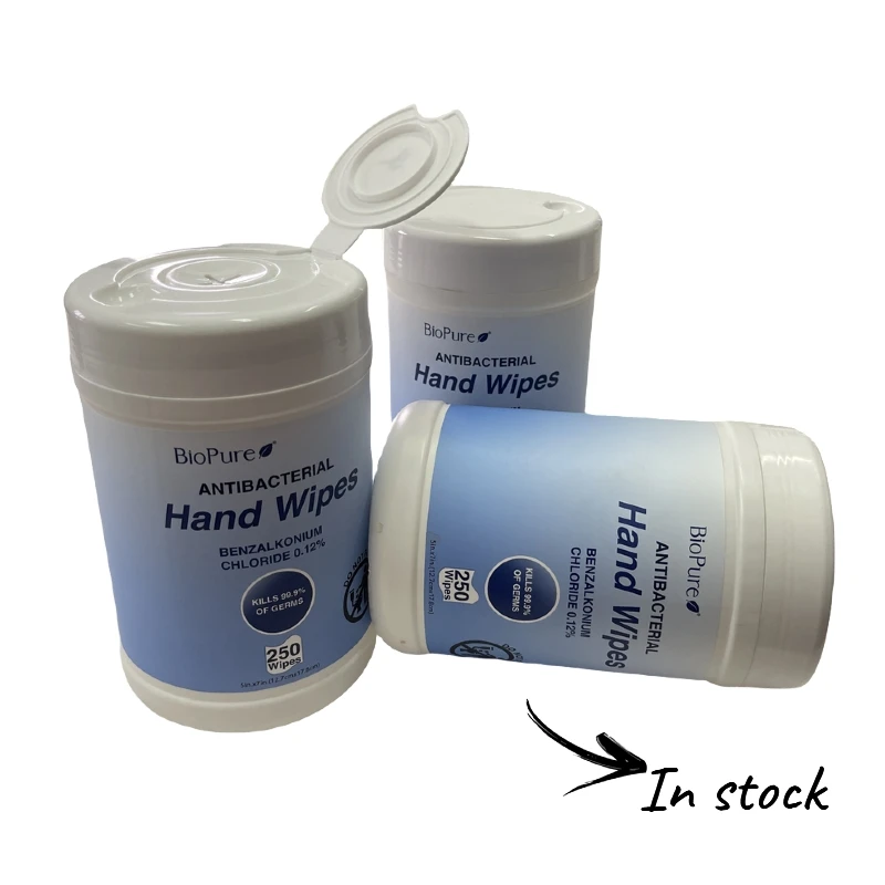 Chinese factory production High quality non woven wet wipes spunlace nonwoven fabric antibacterial disinfecting wipes