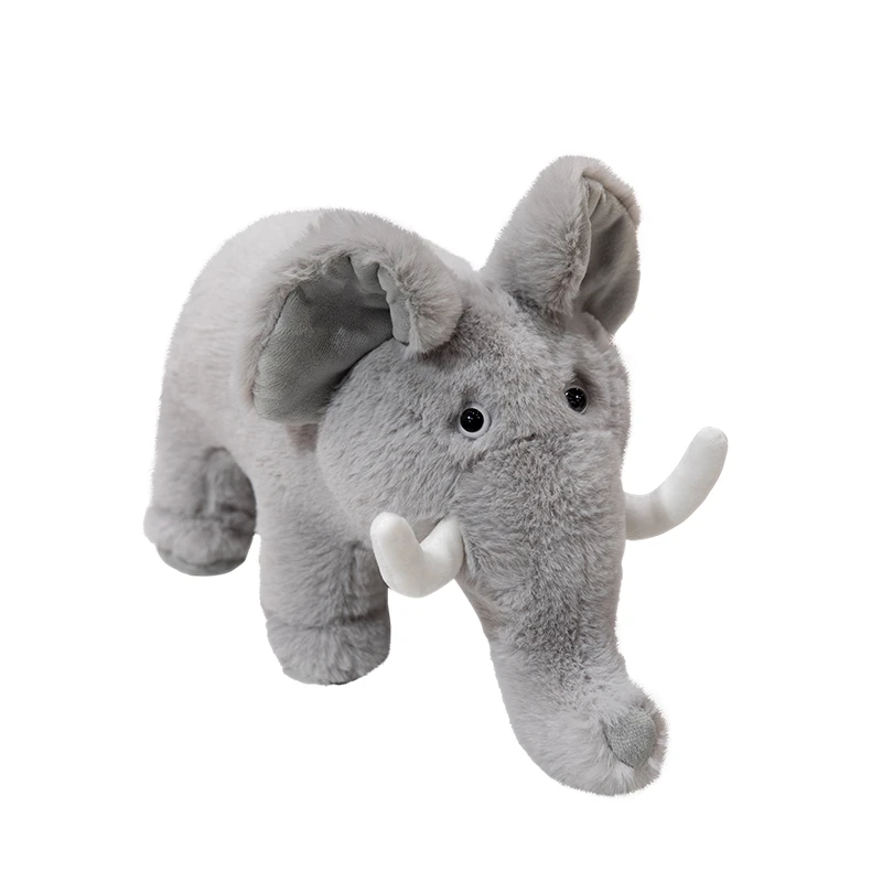 Wholesale Low MOQ High Quality 35cm Soft Baby Sleeping Stuffed Animals Baby  Elephant Plush Toy With Big Ears