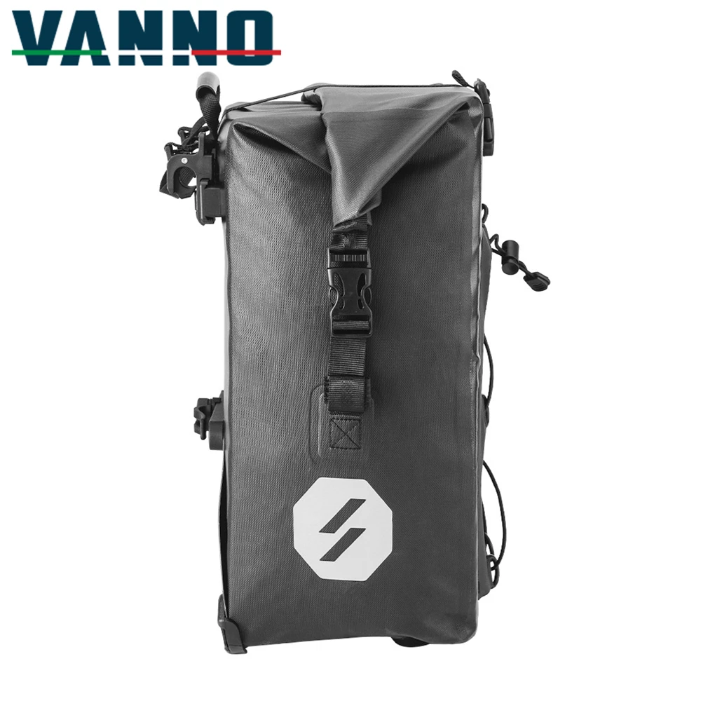 VANNO Large Capacity Bicycle Double Pannier Bag Bicycle Accessories Saddle Pack Tail Bag Bicycle Pannier Rear Bag
