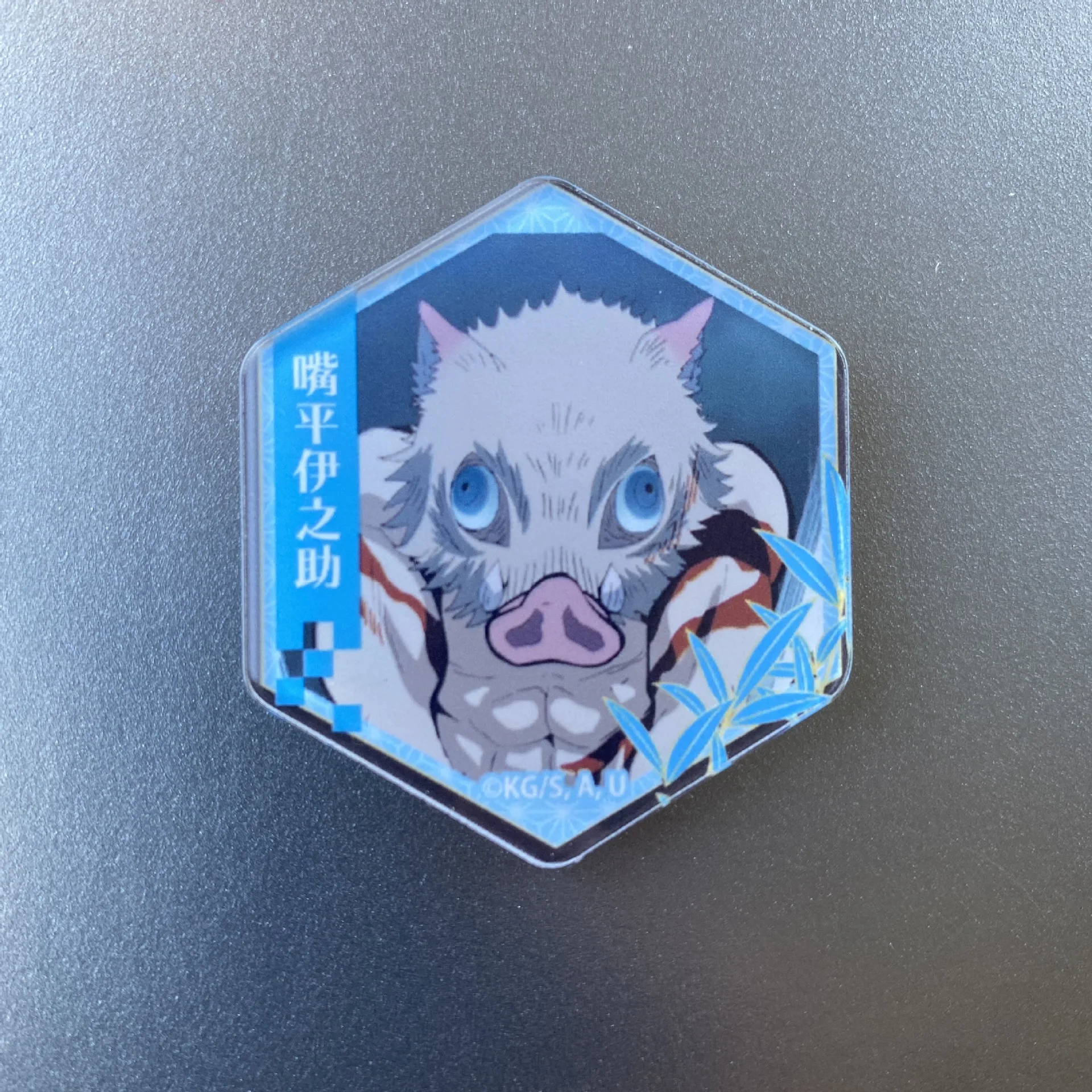 Hot selling fridge stickers anime cartoon characters around custom magnetic acrylic fridge magnet