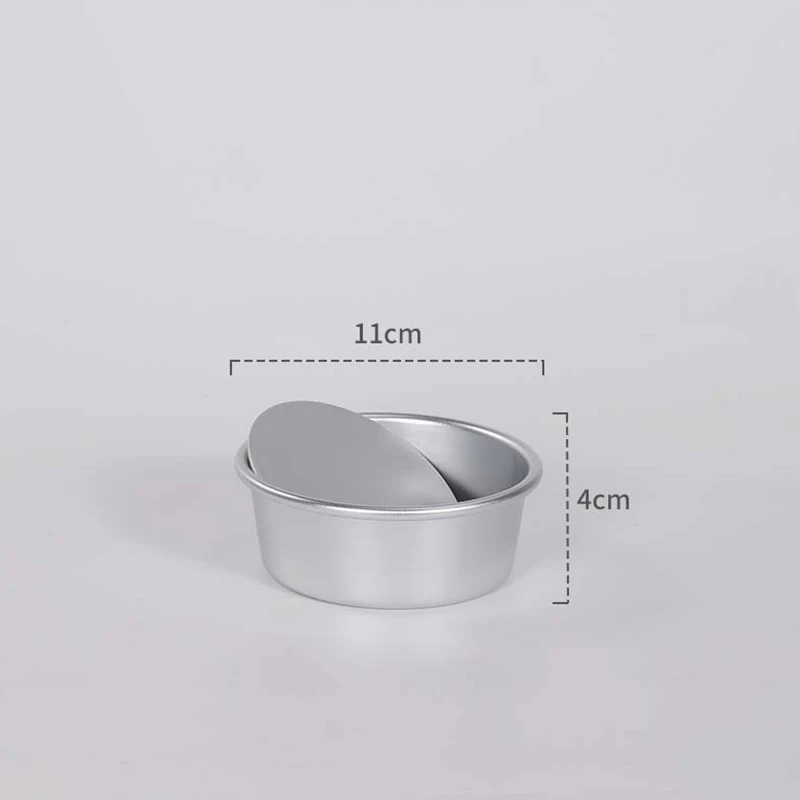 Wholesale Kitchen Aluminum Alloy Nonstick Baking Pan Circular Drop Bottom Cake Mould Baking Tray