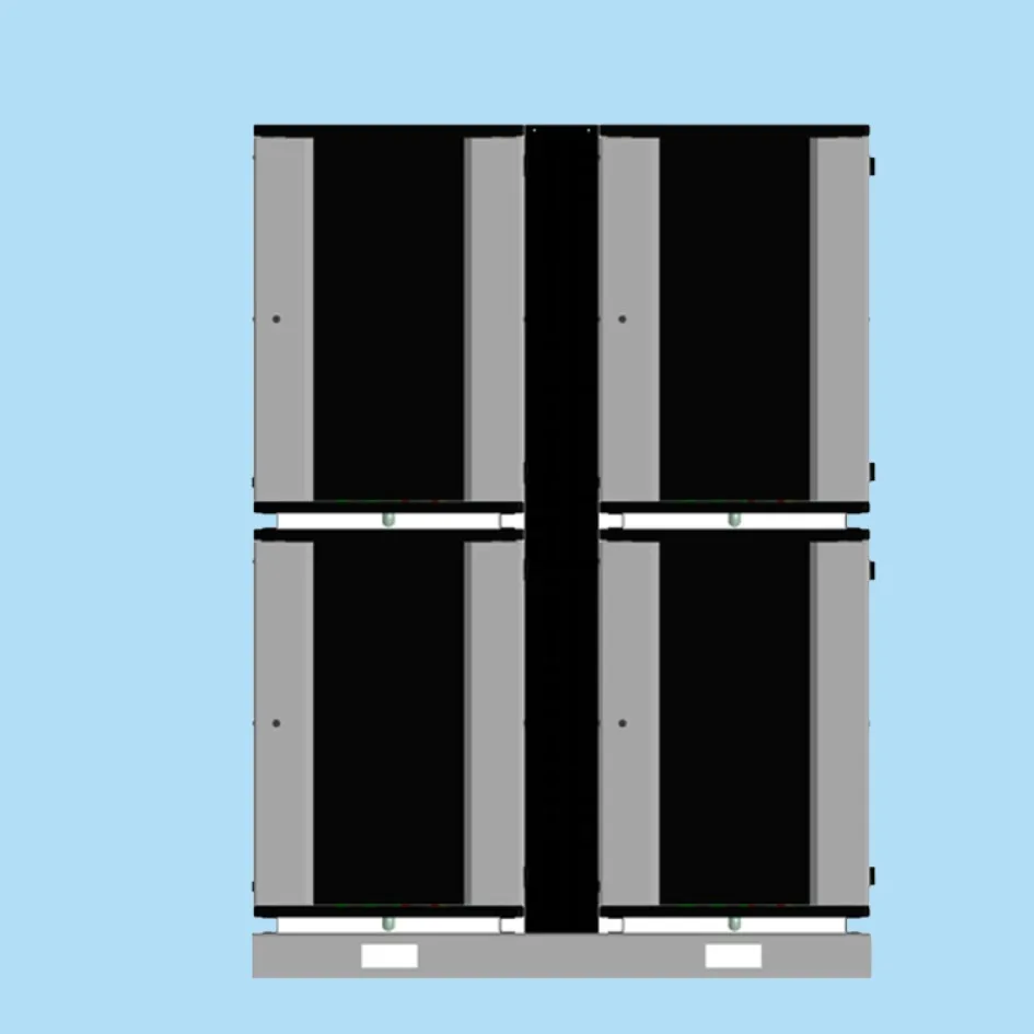 56KW air source R744 heat pump high efficiency DC inverter CO2(R744) High COP Cooling & Heating Heat Pumps