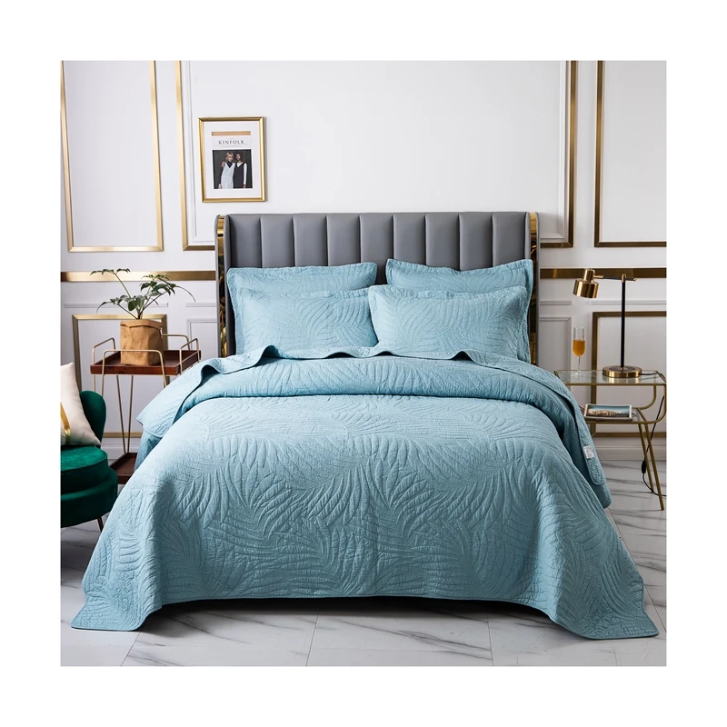 Luxury Quilted Bedspread cotton polyester filling Bedspreads Bed cover mattress custom-made