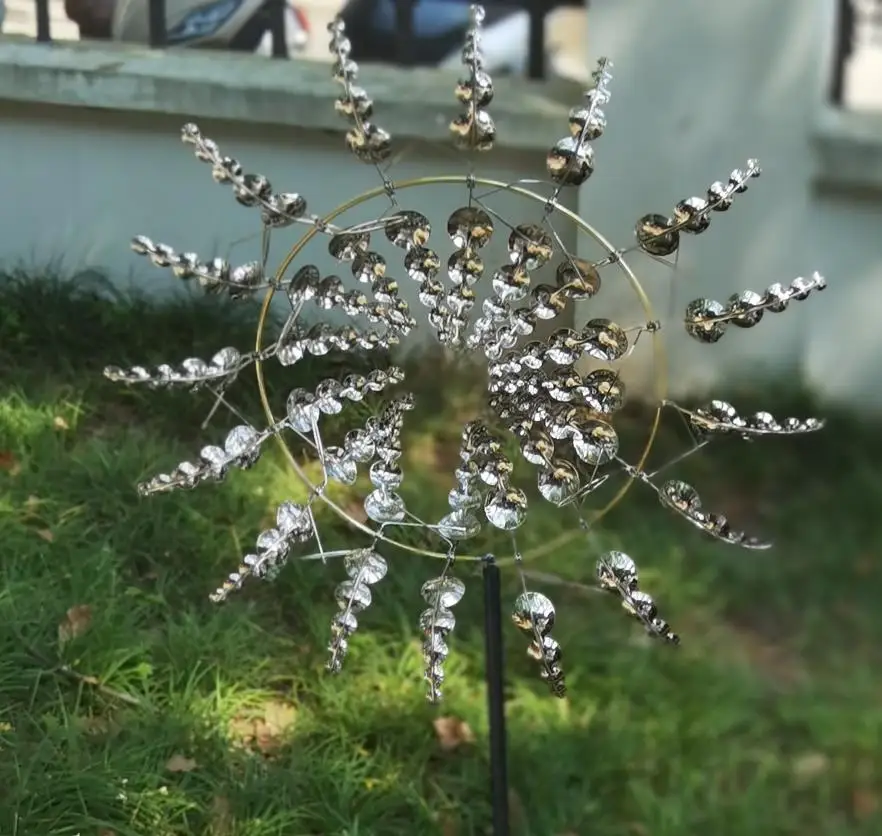 На открытом воздухе производство Garden Stake пейзаж уникальный и Волшебный металл ветряные мельницы для использования вне помещений сад у вас есть в наличии