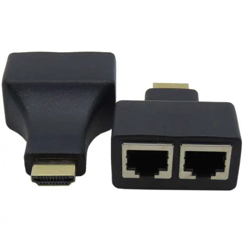 HDMI dual network cable dual RJ45 ethernet extender network extender HDMI HD extension conversion