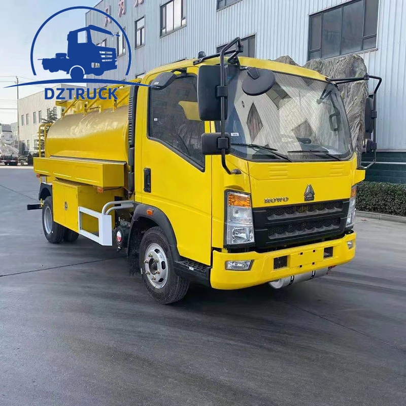 Sinotruk Homan 4x2 6 колес Топливный Газ Нефть танкер транспорт мини легкий грузовик