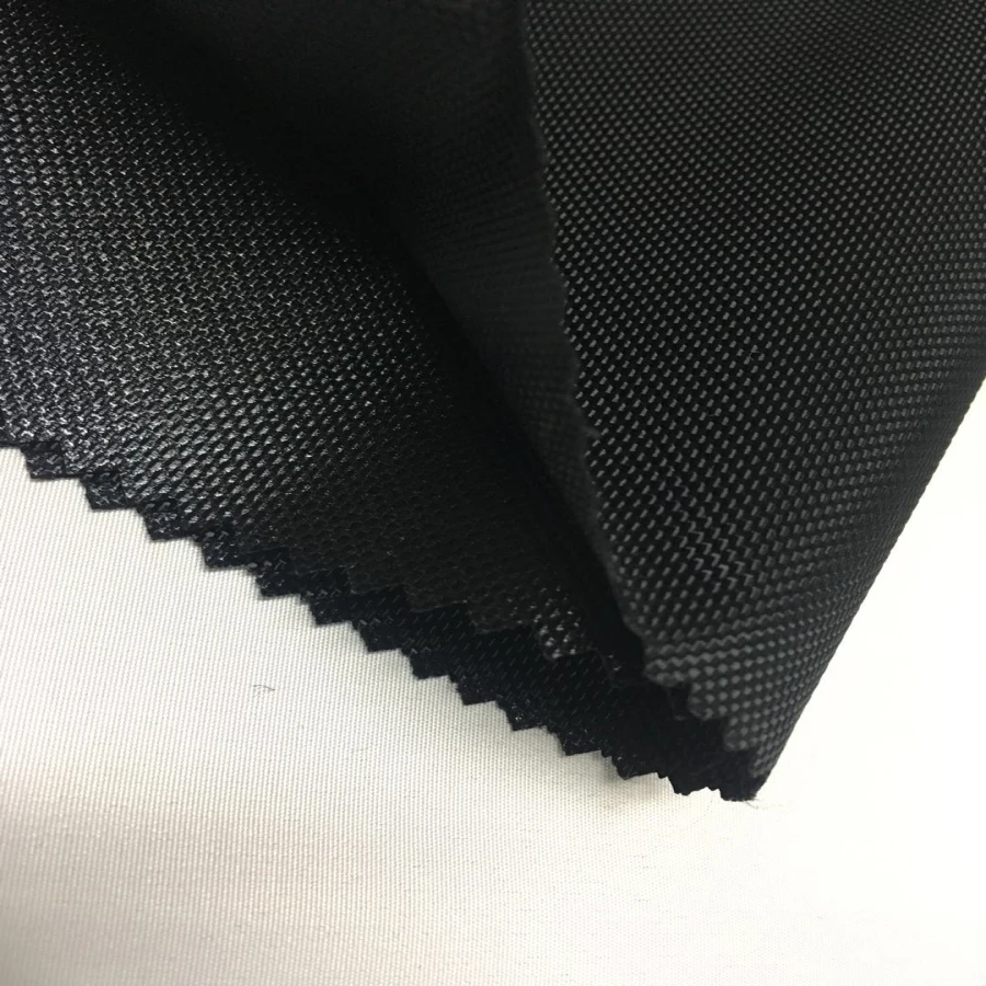 waterproof and tear resistant 600D x 600D Polyester Minimatt Oxford with PU coating for biker jacket biker fabric