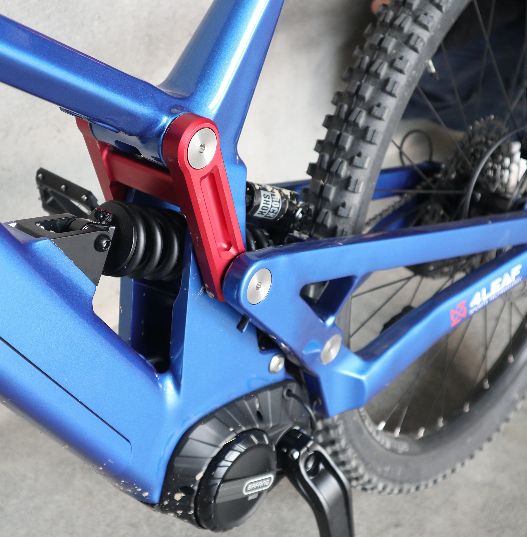 Base Version Aluminum Alloy Downhill Mountain Bike VPP Downhill Ebike Off Road MTB Full Suspension Rockshox Electric Bike