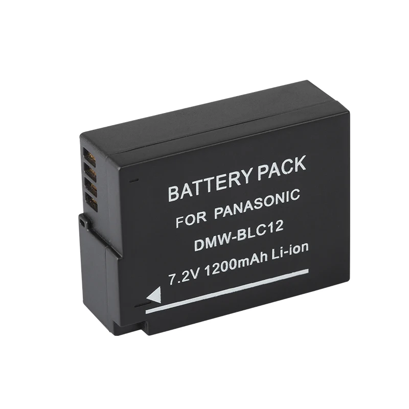 The latest of replacement battery for DMW-BLC12 compatible to Lumix DMC-G85 7.2v 1200mAh