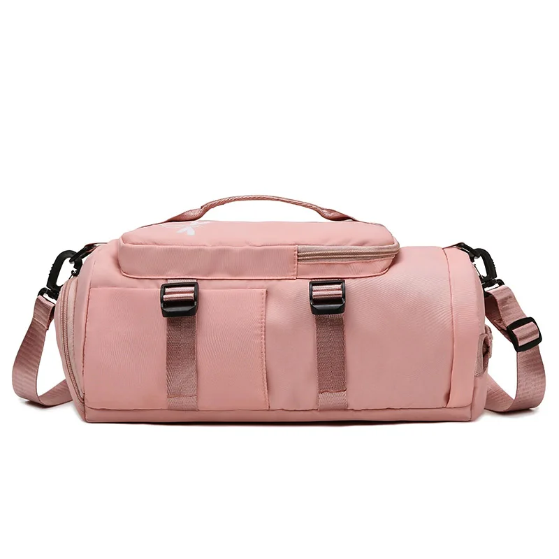 Eco-friendly collapsible dry and wet waterproof duffel bag Fitness portable travel bag for women