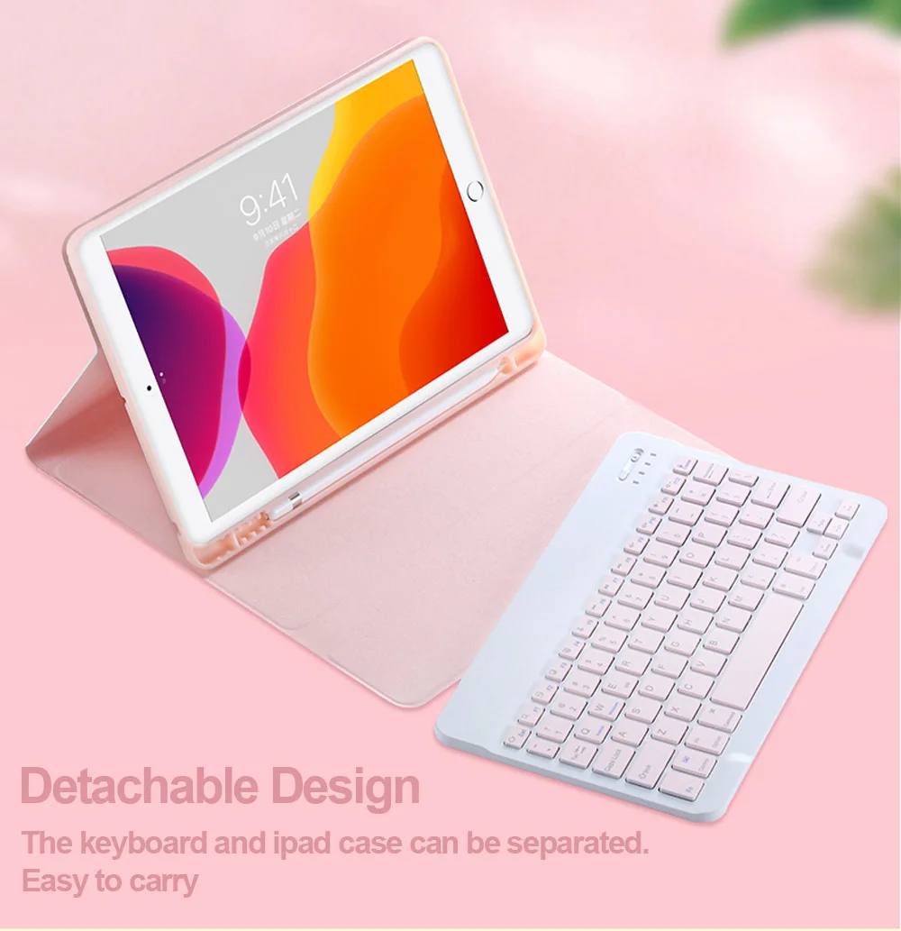 Чехол для iPad 9 7 10 2 5 11 чехол с беспроводной клавиатурой Apple защитный беспроводная клавиатура сенсорным