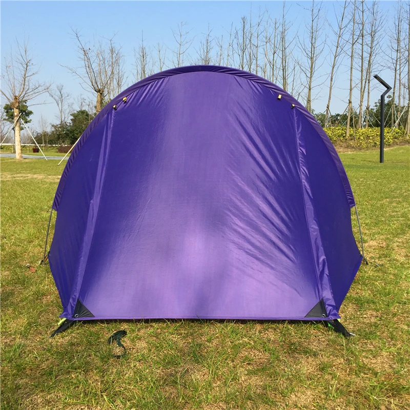 Wholesale Products China Tents Purple Color Family Size Dome 3 Man Camping Tents