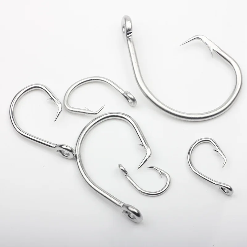 In-line Hooks Stainless Steel 39960 Fishing Hook Tuna Circle Hook