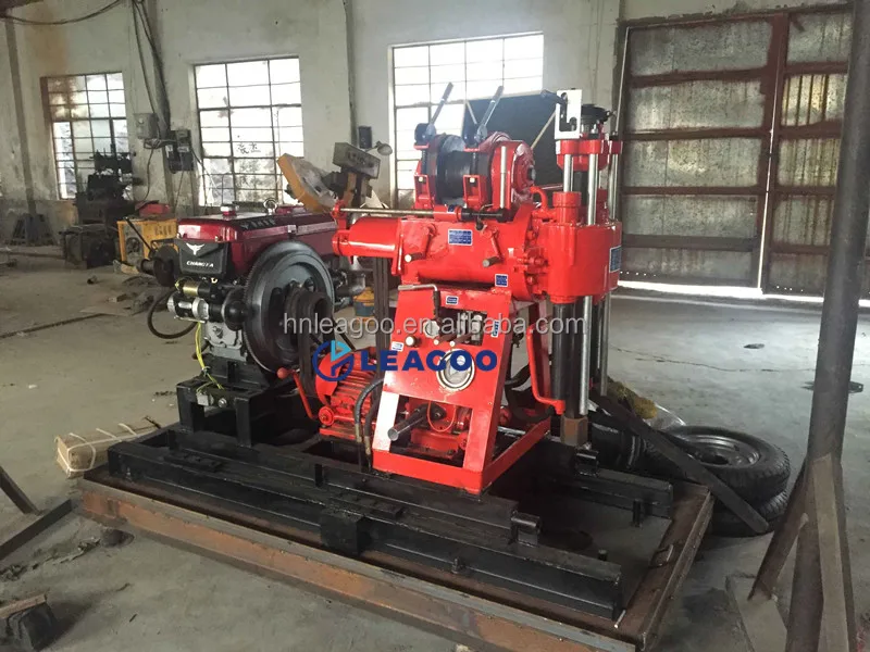 Small Mobile Portable SPT Test Core Drilling Machine