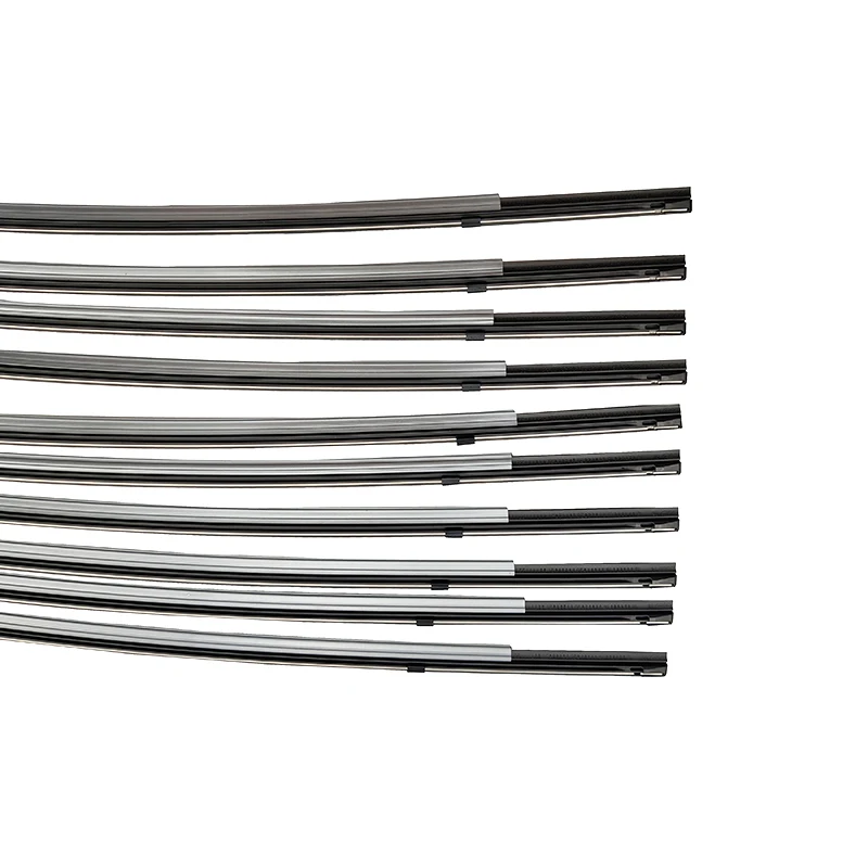 8mm all season best-selling replaceable wiper blade rubber refill with steel for hybrid wiper blade car exterior accessories