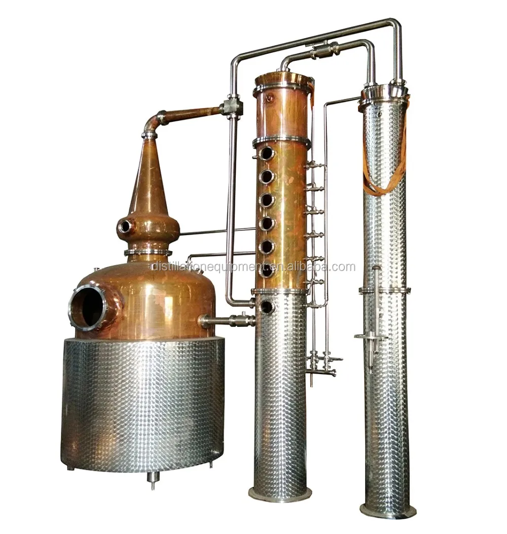 
vodka distillery alcohol industrial distillation column 