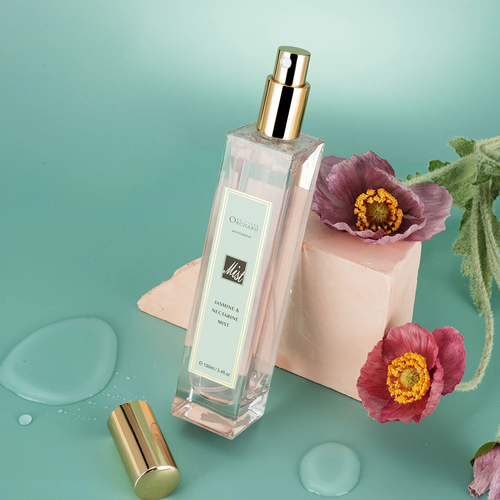 Wholesale High Quality 100ml Body Mist Jasmine Nectarine Skin Hydration And Repair Body Mist Spray
