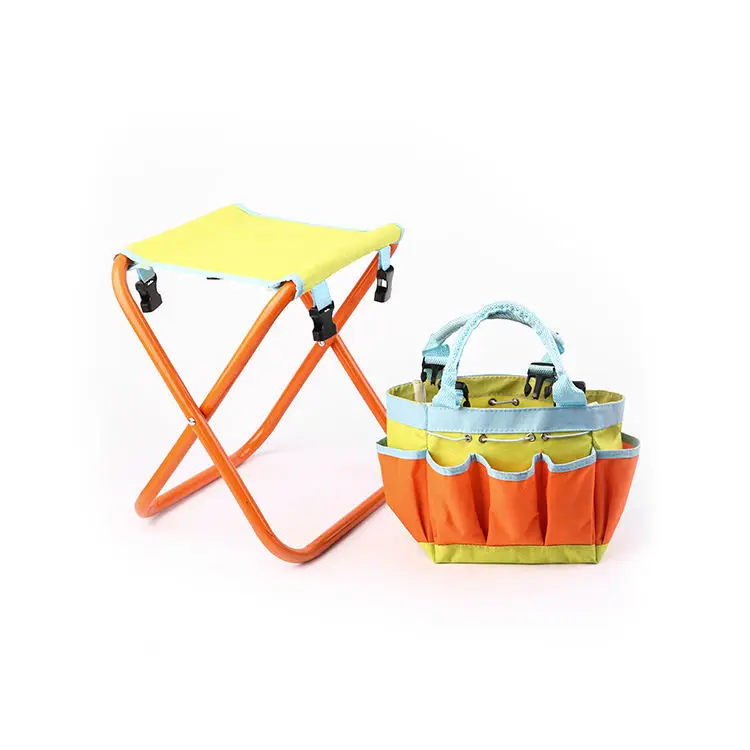 Manufacturer child garden tools four set shovel spade rake for kids