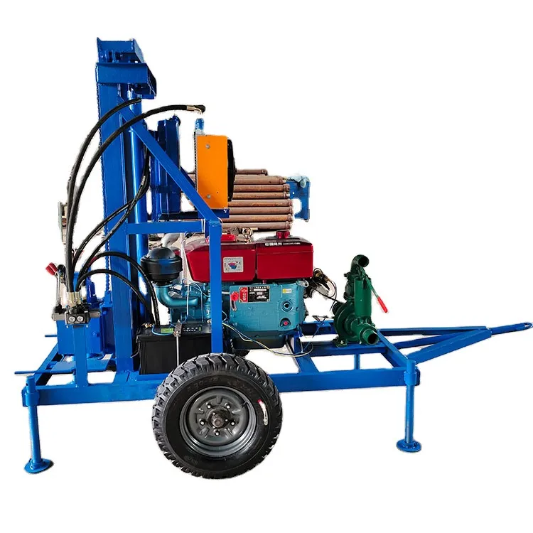 HongRun Good quality 150m drill rig machine Easy to use and easy to operation.