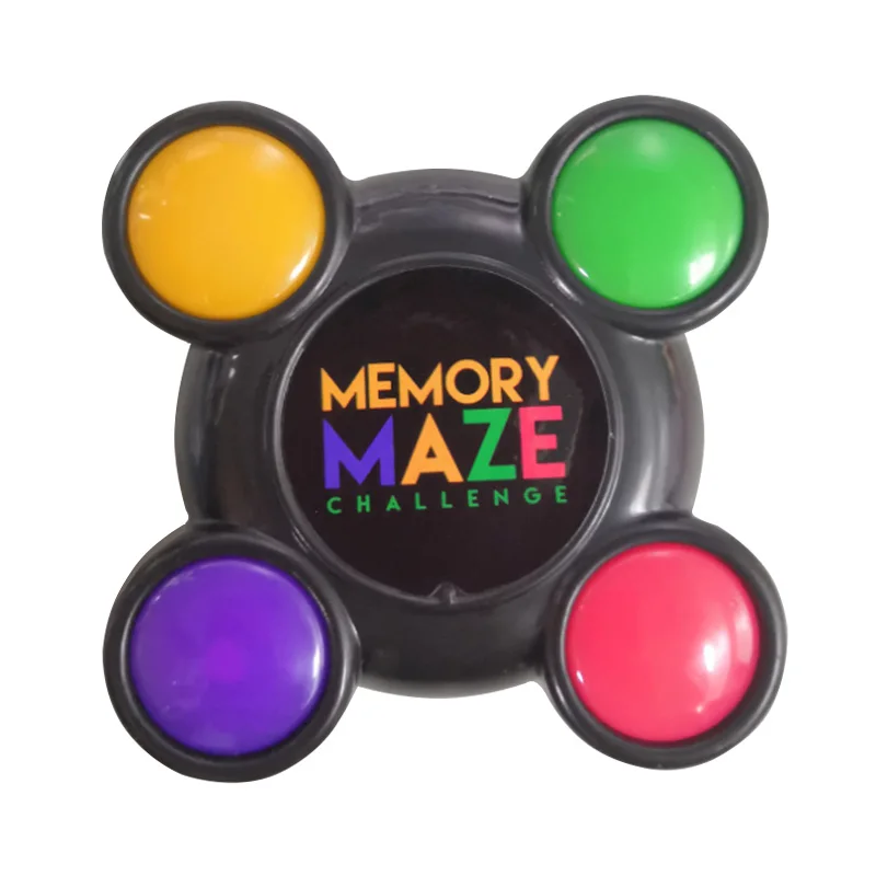Children memory maze Game Console LED Light Flash Sound Interactive Educational Toy Training One-Hand Brain brain game