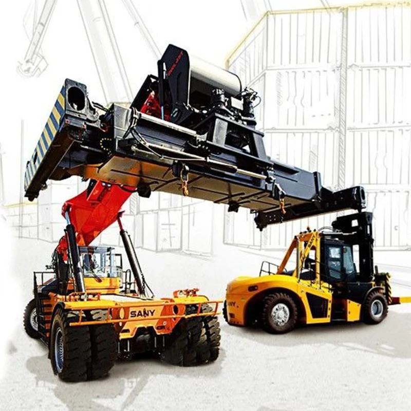 Original Used 45 ton Reach Stacker Container Lifting Reack Stacker For Sale