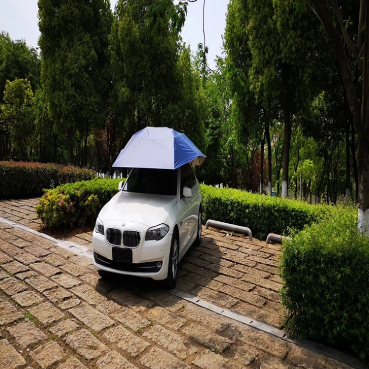 Remote Control Automatic Folding Car Cover Auto Car Sun Shade Umbrella tent