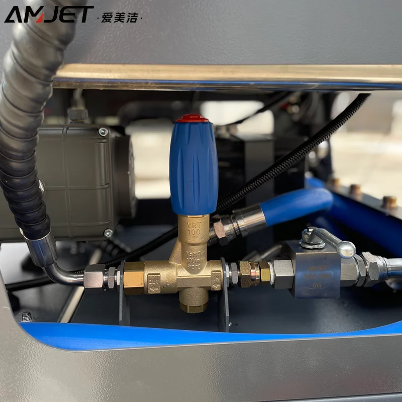 AMJET High-Pressure Pipeline Dredging Machine Sewer Cleaning Machine