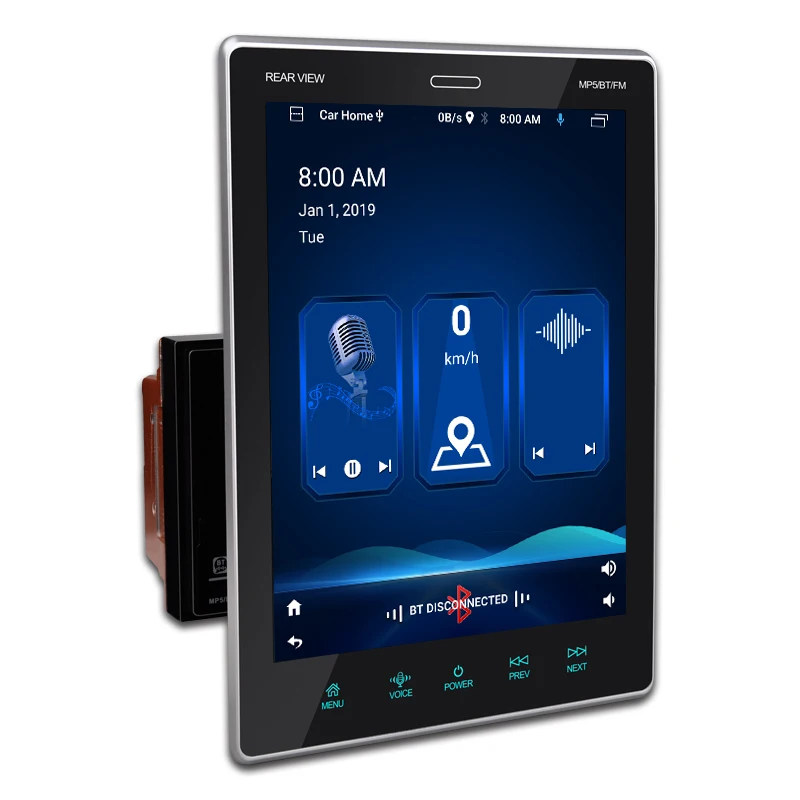 Hengmao 9.5 inch Touch Vertical Screen 1+16G 2 din Car Android Car play Radio MP5 Player Car Multimedia Player