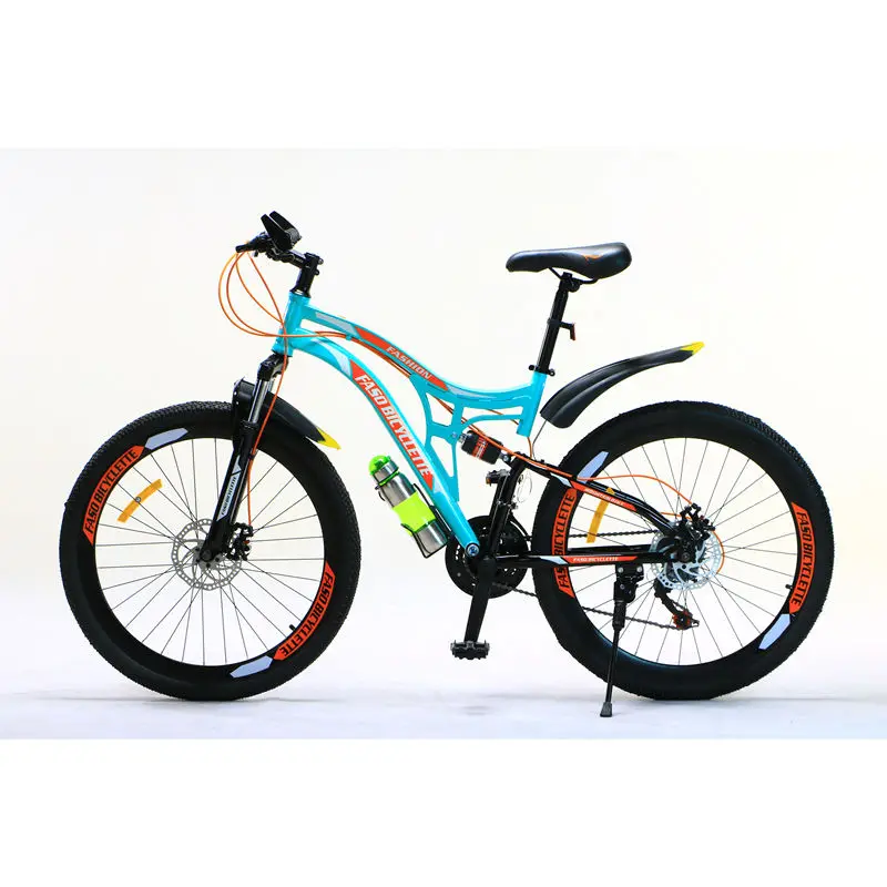 MTB Carbon Steel Frame Suspension Front Fork Mountain Bicycle 24 26 Inches 21 Speed Mountain Bike