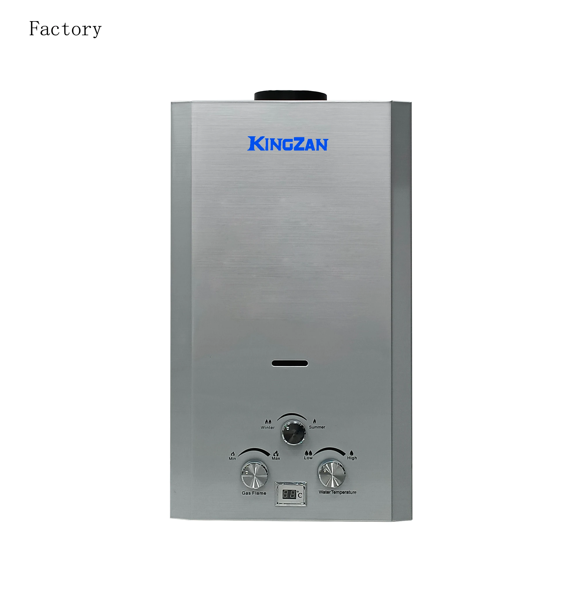 Factory Manufacturer Portable Camping Outdoor Gas Water Heater 6L-12L Wall Hung Instant Tankless 12L Volume