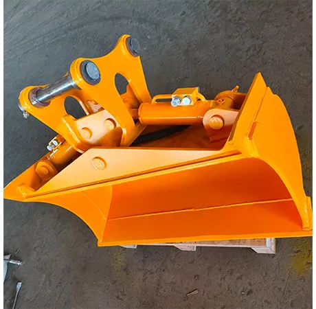 Excavator Tilt Bucket Construction Machinery Parts Tilting Bucket For 5 Ton Excavator