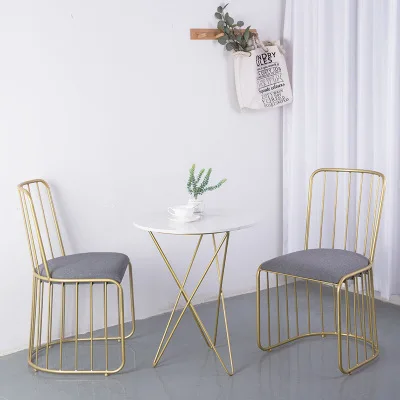 
China suppliers high quality dining table chair modern metaldining chair dinner table high stool 