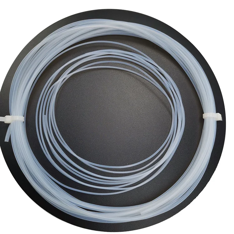 Hot Sale Transparency Industrial Medical Tubing Wholesale Factory Lined Flexible Ptfe Pipe Tube Thin Wall China Transparent 3F