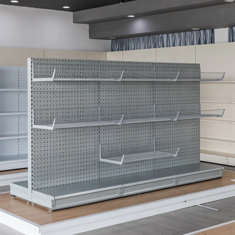 German style wall shelf rack used shelving for supermarkets